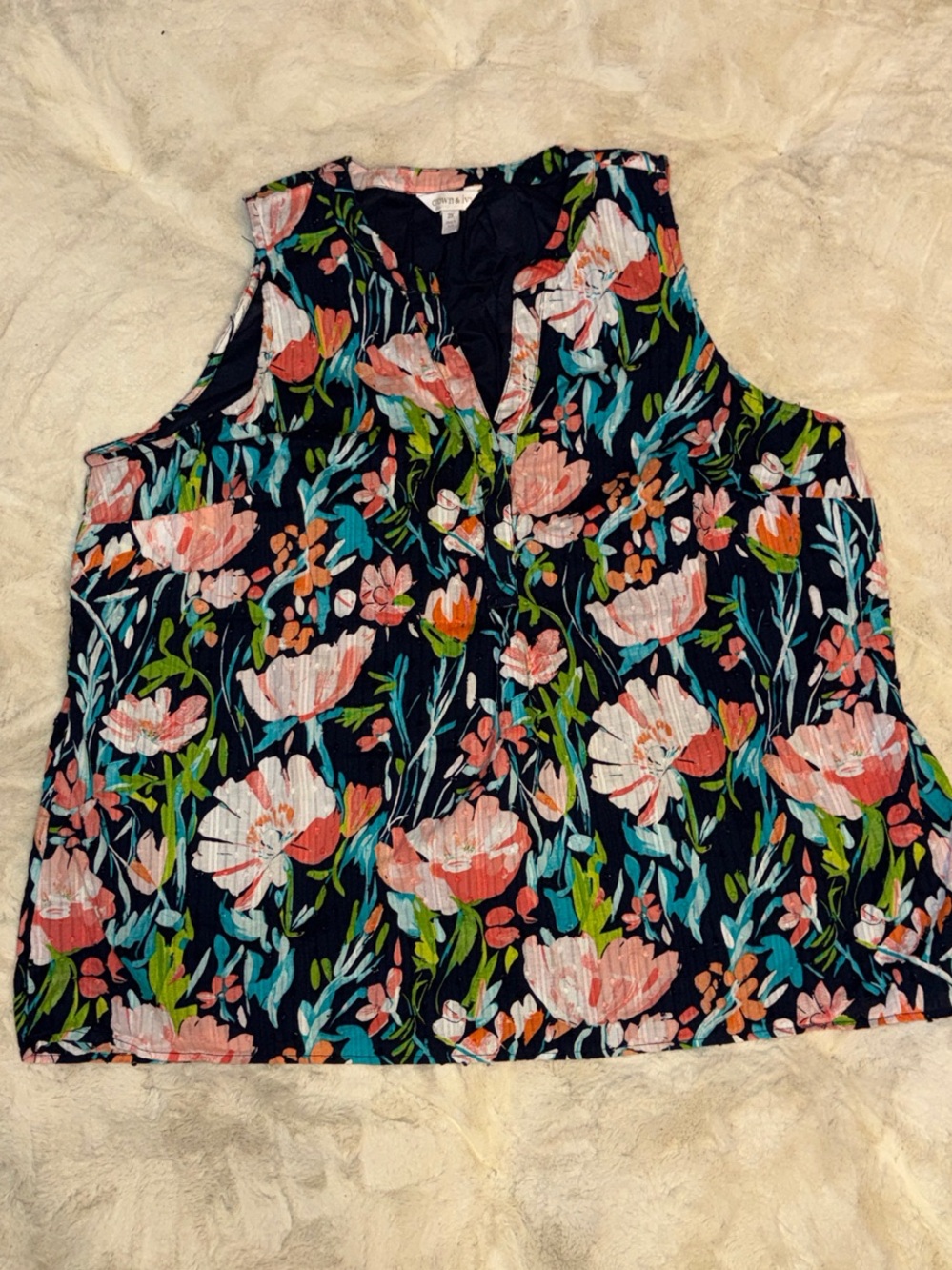 Crown & Ivy Sleeveless Top